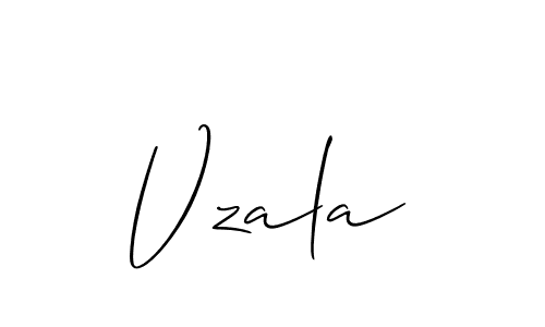 Once you've used our free online signature maker to create your best signature Allison_Script style, it's time to enjoy all of the benefits that Vzala name signing documents. Vzala signature style 2 images and pictures png