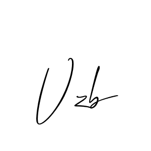 You should practise on your own different ways (Allison_Script) to write your name (Vzb) in signature. don't let someone else do it for you. Vzb signature style 2 images and pictures png