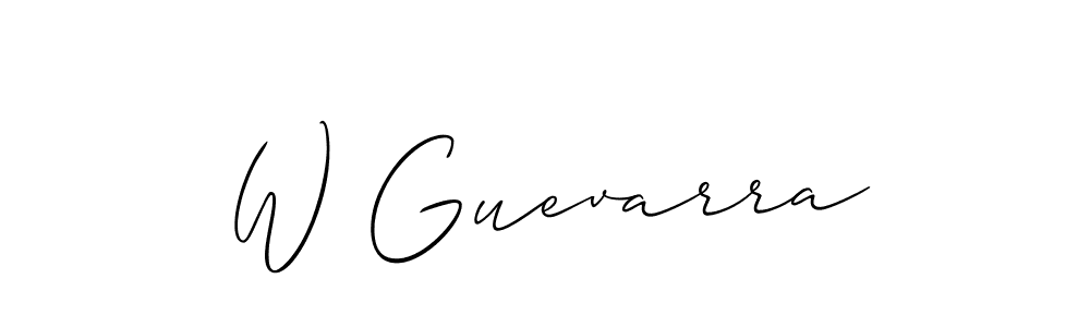 Make a short W Guevarra signature style. Manage your documents anywhere anytime using Allison_Script. Create and add eSignatures, submit forms, share and send files easily. W Guevarra signature style 2 images and pictures png
