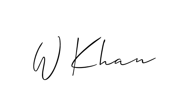 See photos of W Khan official signature by Spectra . Check more albums & portfolios. Read reviews & check more about Allison_Script font. W Khan signature style 2 images and pictures png