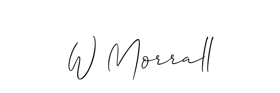 Once you've used our free online signature maker to create your best signature Allison_Script style, it's time to enjoy all of the benefits that W Morrall name signing documents. W Morrall signature style 2 images and pictures png