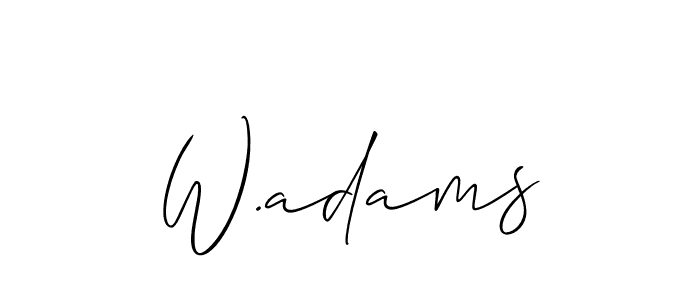 See photos of W.adams official signature by Spectra . Check more albums & portfolios. Read reviews & check more about Allison_Script font. W.adams signature style 2 images and pictures png