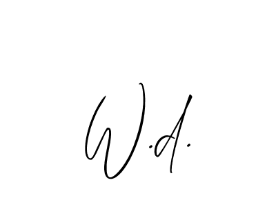 Once you've used our free online signature maker to create your best signature Allison_Script style, it's time to enjoy all of the benefits that W.d. name signing documents. W.d. signature style 2 images and pictures png