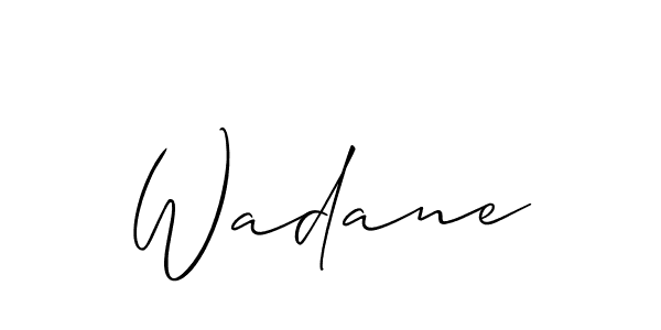 This is the best signature style for the Wadane name. Also you like these signature font (Allison_Script). Mix name signature. Wadane signature style 2 images and pictures png