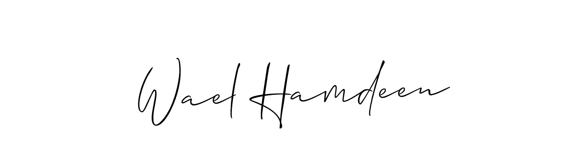 Check out images of Autograph of Wael Hamdeen name. Actor Wael Hamdeen Signature Style. Allison_Script is a professional sign style online. Wael Hamdeen signature style 2 images and pictures png
