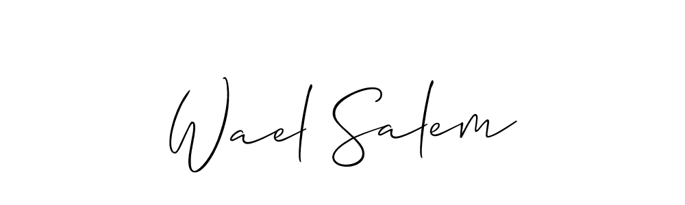 Here are the top 10 professional signature styles for the name Wael Salem. These are the best autograph styles you can use for your name. Wael Salem signature style 2 images and pictures png