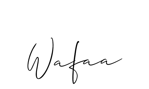 See photos of Wafaa official signature by Spectra . Check more albums & portfolios. Read reviews & check more about Allison_Script font. Wafaa signature style 2 images and pictures png