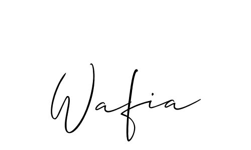 How to Draw Wafia signature style? Allison_Script is a latest design signature styles for name Wafia. Wafia signature style 2 images and pictures png