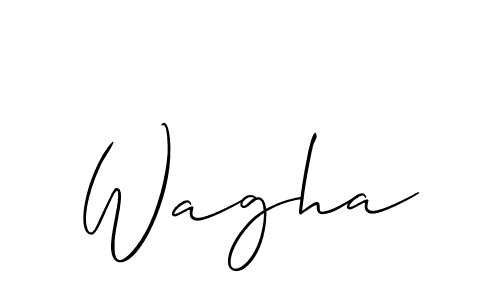 if you are searching for the best signature style for your name Wagha. so please give up your signature search. here we have designed multiple signature styles  using Allison_Script. Wagha signature style 2 images and pictures png