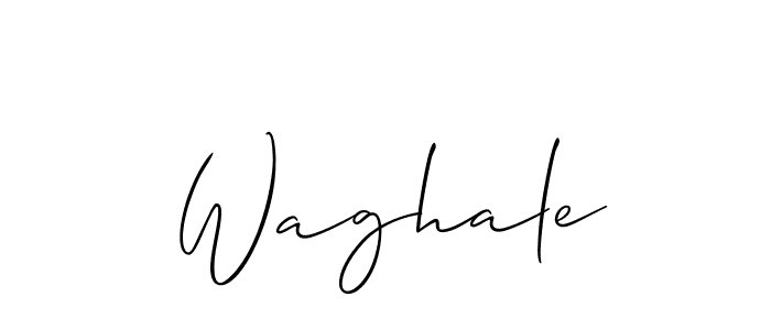 It looks lik you need a new signature style for name Waghale. Design unique handwritten (Allison_Script) signature with our free signature maker in just a few clicks. Waghale signature style 2 images and pictures png
