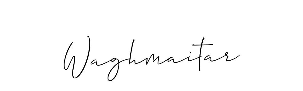 Also we have Waghmaitar name is the best signature style. Create professional handwritten signature collection using Allison_Script autograph style. Waghmaitar signature style 2 images and pictures png