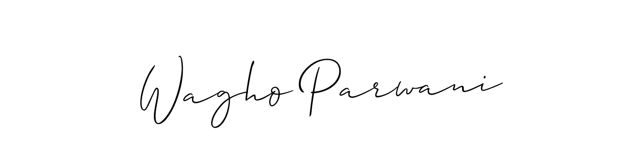 Here are the top 10 professional signature styles for the name Wagho Parwani. These are the best autograph styles you can use for your name. Wagho Parwani signature style 2 images and pictures png