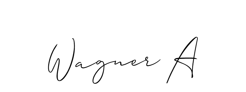 Check out images of Autograph of Wagner A name. Actor Wagner A Signature Style. Allison_Script is a professional sign style online. Wagner A signature style 2 images and pictures png