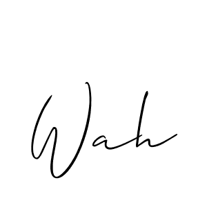 Check out images of Autograph of Wah name. Actor Wah Signature Style. Allison_Script is a professional sign style online. Wah signature style 2 images and pictures png