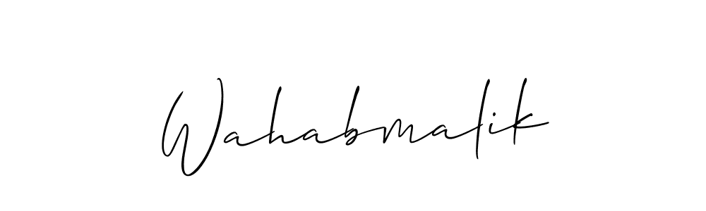 Similarly Allison_Script is the best handwritten signature design. Signature creator online .You can use it as an online autograph creator for name Wahabmalik. Wahabmalik signature style 2 images and pictures png