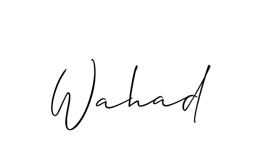 Check out images of Autograph of Wahad name. Actor Wahad Signature Style. Allison_Script is a professional sign style online. Wahad signature style 2 images and pictures png