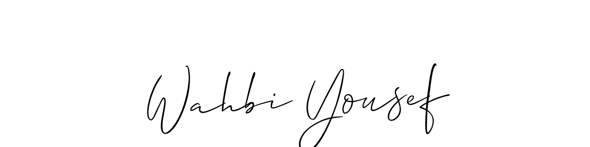 Check out images of Autograph of Wahbi Yousef name. Actor Wahbi Yousef Signature Style. Allison_Script is a professional sign style online. Wahbi Yousef signature style 2 images and pictures png