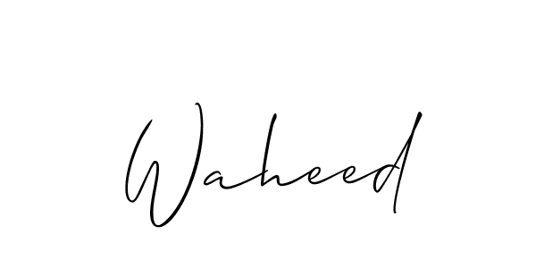 You should practise on your own different ways (Allison_Script) to write your name (Waheed) in signature. don't let someone else do it for you. Waheed signature style 2 images and pictures png