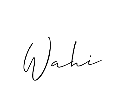 This is the best signature style for the Wahi name. Also you like these signature font (Allison_Script). Mix name signature. Wahi signature style 2 images and pictures png