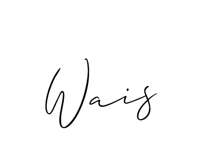 Similarly Allison_Script is the best handwritten signature design. Signature creator online .You can use it as an online autograph creator for name Wais. Wais signature style 2 images and pictures png