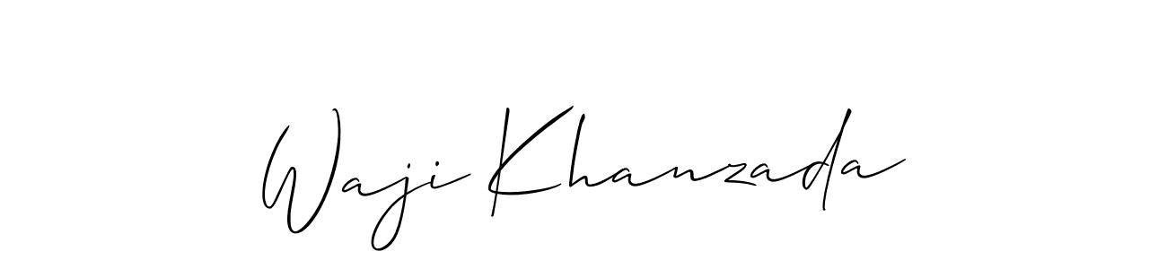 Once you've used our free online signature maker to create your best signature Allison_Script style, it's time to enjoy all of the benefits that Waji Khanzada name signing documents. Waji Khanzada signature style 2 images and pictures png