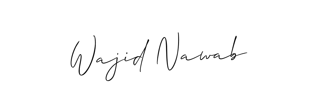 Check out images of Autograph of Wajid Nawab name. Actor Wajid Nawab Signature Style. Allison_Script is a professional sign style online. Wajid Nawab signature style 2 images and pictures png