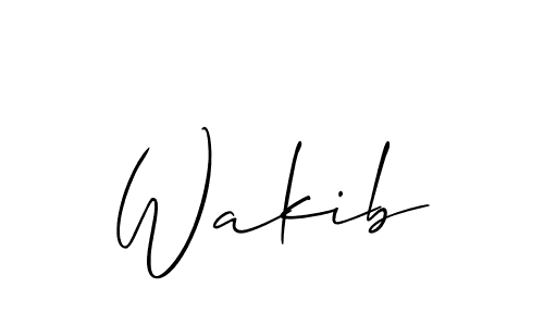 Check out images of Autograph of Wakib name. Actor Wakib Signature Style. Allison_Script is a professional sign style online. Wakib signature style 2 images and pictures png