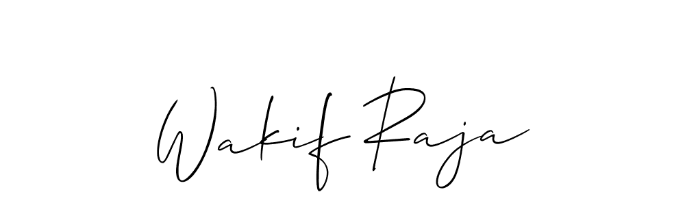 Once you've used our free online signature maker to create your best signature Allison_Script style, it's time to enjoy all of the benefits that Wakif Raja name signing documents. Wakif Raja signature style 2 images and pictures png