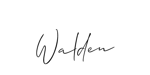 Once you've used our free online signature maker to create your best signature Allison_Script style, it's time to enjoy all of the benefits that Walden name signing documents. Walden signature style 2 images and pictures png