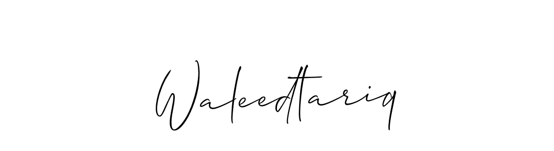 Best and Professional Signature Style for Waleedtariq. Allison_Script Best Signature Style Collection. Waleedtariq signature style 2 images and pictures png