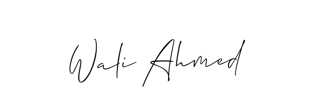 Check out images of Autograph of Wali Ahmed name. Actor Wali Ahmed Signature Style. Allison_Script is a professional sign style online. Wali Ahmed signature style 2 images and pictures png