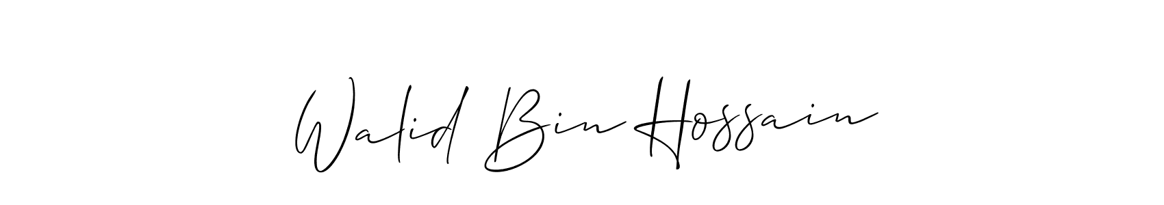 Once you've used our free online signature maker to create your best signature Allison_Script style, it's time to enjoy all of the benefits that Walid Bin Hossain name signing documents. Walid Bin Hossain signature style 2 images and pictures png
