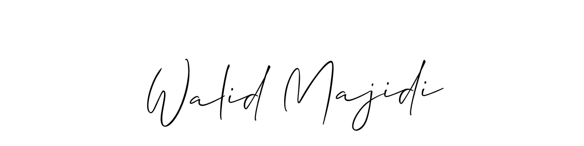 Check out images of Autograph of Walid Majidi name. Actor Walid Majidi Signature Style. Allison_Script is a professional sign style online. Walid Majidi signature style 2 images and pictures png