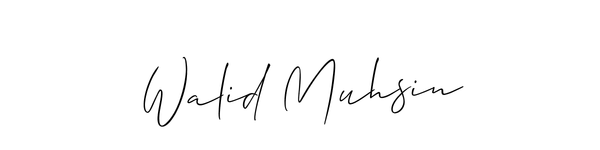 Check out images of Autograph of Walid Muhsin name. Actor Walid Muhsin Signature Style. Allison_Script is a professional sign style online. Walid Muhsin signature style 2 images and pictures png