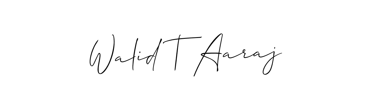 Here are the top 10 professional signature styles for the name Walid T Aaraj. These are the best autograph styles you can use for your name. Walid T Aaraj signature style 2 images and pictures png
