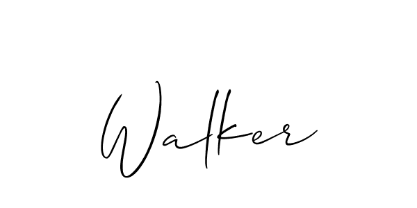 How to make Walker name signature. Use Allison_Script style for creating short signs online. This is the latest handwritten sign. Walker signature style 2 images and pictures png