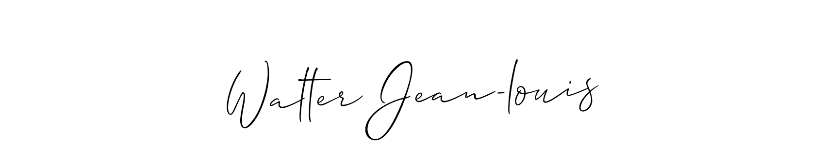 See photos of Walter Jean-louis official signature by Spectra . Check more albums & portfolios. Read reviews & check more about Allison_Script font. Walter Jean-louis signature style 2 images and pictures png