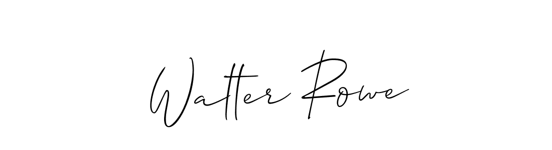 Allison_Script is a professional signature style that is perfect for those who want to add a touch of class to their signature. It is also a great choice for those who want to make their signature more unique. Get Walter Rowe name to fancy signature for free. Walter Rowe signature style 2 images and pictures png