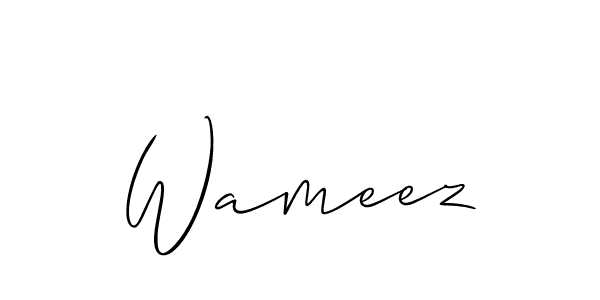 Check out images of Autograph of Wameez name. Actor Wameez Signature Style. Allison_Script is a professional sign style online. Wameez signature style 2 images and pictures png