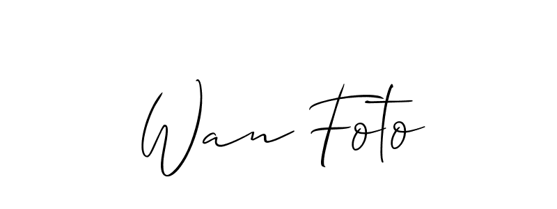 Here are the top 10 professional signature styles for the name Wan Foto. These are the best autograph styles you can use for your name. Wan Foto signature style 2 images and pictures png