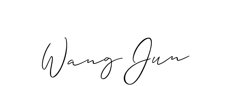 Here are the top 10 professional signature styles for the name Wang Jun. These are the best autograph styles you can use for your name. Wang Jun signature style 2 images and pictures png