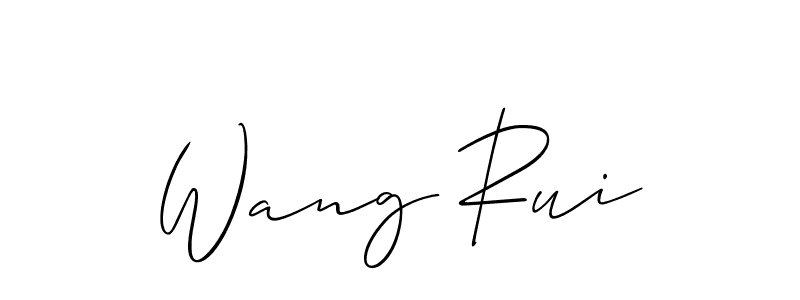 You can use this online signature creator to create a handwritten signature for the name Wang Rui. This is the best online autograph maker. Wang Rui signature style 2 images and pictures png