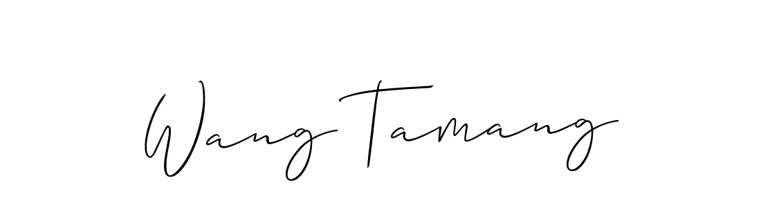 Here are the top 10 professional signature styles for the name Wang Tamang. These are the best autograph styles you can use for your name. Wang Tamang signature style 2 images and pictures png