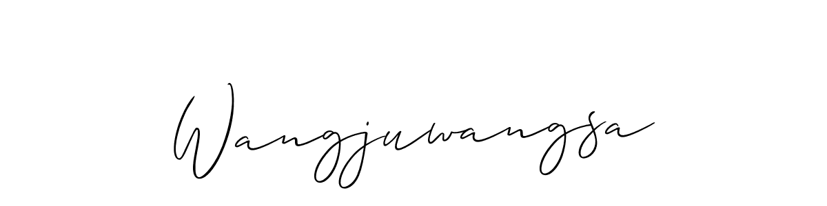 Make a beautiful signature design for name Wangjuwangsa. Use this online signature maker to create a handwritten signature for free. Wangjuwangsa signature style 2 images and pictures png