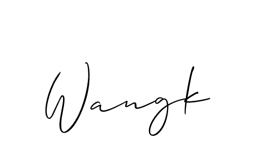 Here are the top 10 professional signature styles for the name Wangk. These are the best autograph styles you can use for your name. Wangk signature style 2 images and pictures png