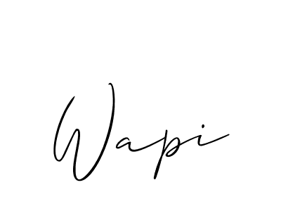 See photos of Wapi official signature by Spectra . Check more albums & portfolios. Read reviews & check more about Allison_Script font. Wapi signature style 2 images and pictures png