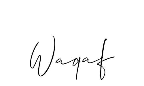 Make a short Waqaf signature style. Manage your documents anywhere anytime using Allison_Script. Create and add eSignatures, submit forms, share and send files easily. Waqaf signature style 2 images and pictures png