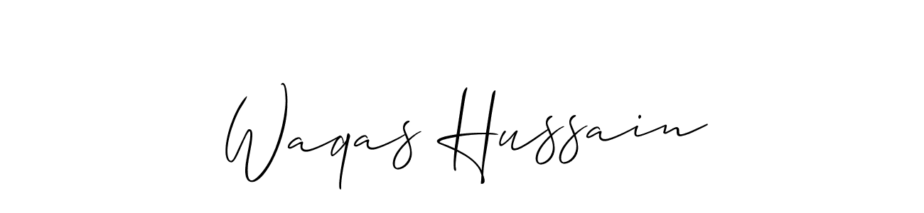 if you are searching for the best signature style for your name Waqas Hussain. so please give up your signature search. here we have designed multiple signature styles  using Allison_Script. Waqas Hussain signature style 2 images and pictures png
