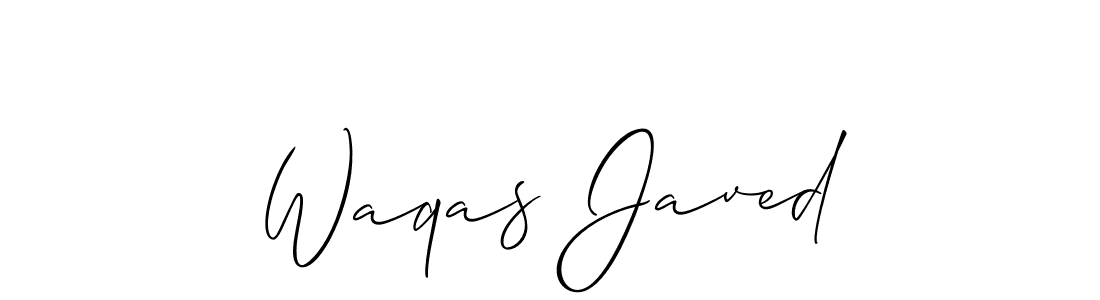 Also You can easily find your signature by using the search form. We will create Waqas Javed name handwritten signature images for you free of cost using Allison_Script sign style. Waqas Javed signature style 2 images and pictures png