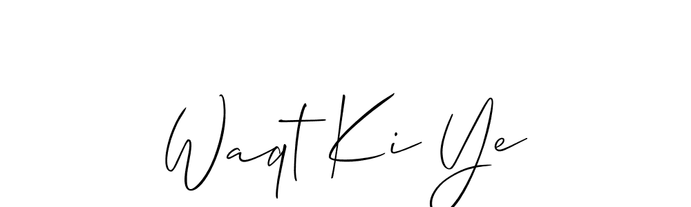 Here are the top 10 professional signature styles for the name Waqt Ki Ye. These are the best autograph styles you can use for your name. Waqt Ki Ye signature style 2 images and pictures png